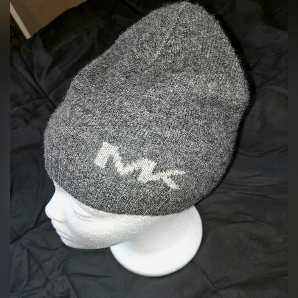 Michael Kors Light Gray Knit Beanie